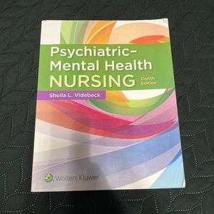 Psychiatric Mental Health Nursing Videbeck 8th Edition